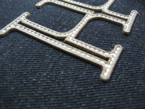 レーザーカット刺繍(2)｜ギャラリー｜かまだプリント